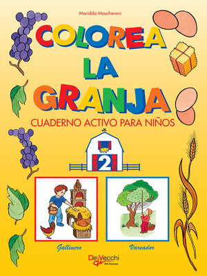 cover image of Colorea la granja 2